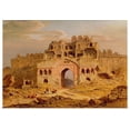 thumbnail image 1 of Great BIG Canvas | Rolled Robert Smith Poster Print entitled Inside the Main Entrance of the Purana Qila, Delhi, 1823, 1 of 4