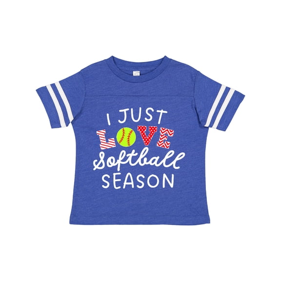 Inktastic I Just Love Softball Season Boys or Girls Toddler T-Shirt
