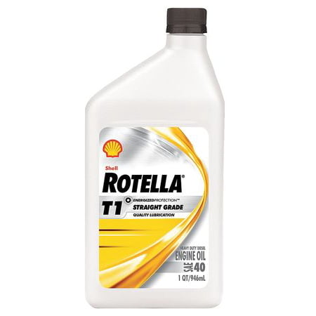 ROTELLA Diesel Motor Oil,1 qt.,40W,Rotella T1