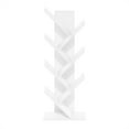 thumbnail image 4 of Furinno Tree Bookshelf 7-Tier Floor Standing Tree Bookcase, White, 4 of 7