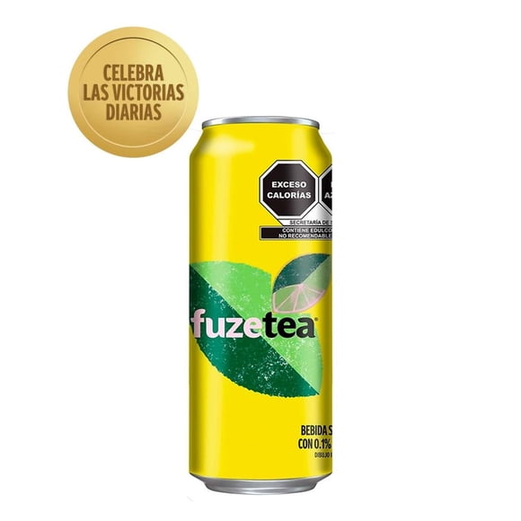 Té negro Fuze Tea en lata sabor limón 453 ml
