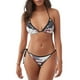 thumbnail image 1 of Balery American Flag Eagle Art Pijama Estampado Bikini de Dos Piezas para Mujer - Conjunto de Bikini Ajustable Sexy y Cómodo para Playa, 1 of 6