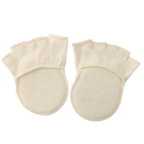 Summer Women Socks with Cushion Sole Comfortable Hidden Toe Cover for High Heels Everyday Wear