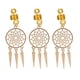 thumbnail image 2 of 10 piezas de accesorios unisex para rastas de barba, tubo de resorte para rastas de barba para bodas, vida diaria, dorado, 2 of 10