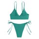 thumbnail image 4 of Traje de baño para mujer, estilo bikini de Europa y América, con efecto lavado, para mujer., 4 of 4