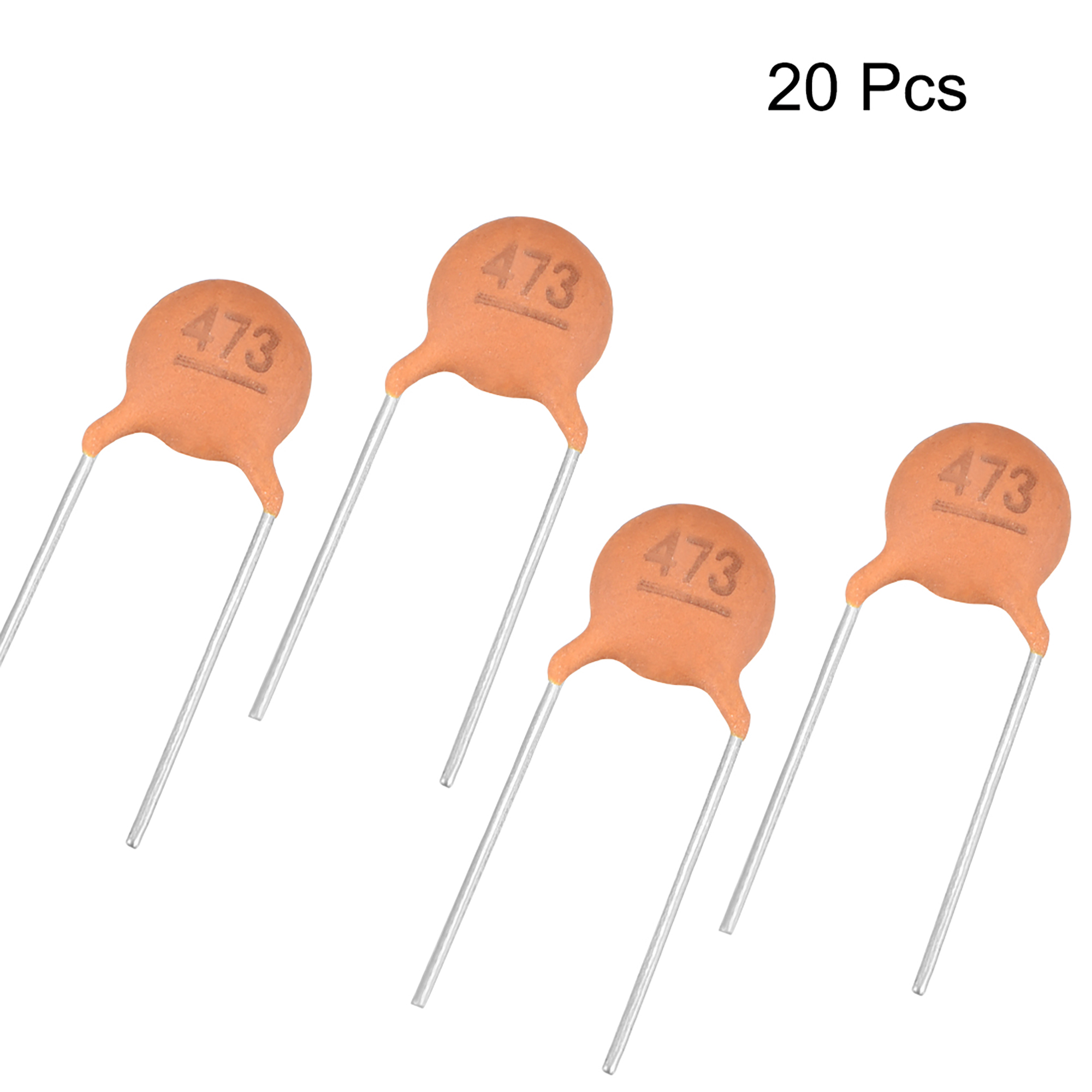 Ceramic Capacitor Kit 50V 47000PF Disc Capacitors for DIY Electronic