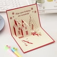 thumbnail image 2 of Shisuyan 3D Visual Effect Cards Multi 2Pcs 6.8x5in, 2 of 9