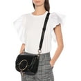 thumbnail image 2 of See by Chloe Women's Black Leather Mara Crossbody Shoulder Handbag, 2 of 3