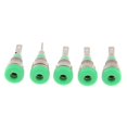 thumbnail image 1 of Miulika 5Pieces 2mm Banana Jack Binding Post Nut For Multimeter Banana Socket Connector green, 1 of 7