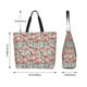 thumbnail image 5 of Disketp Pink Flamingo Bolsa Tote Estampada para Mujer, Bolso de Hombro y de Mano para Compras y Viajes, 5 of 8