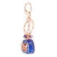 thumbnail image 3 of Key Chain, Blue Fortune Key Chains Chinese Style Rhinestone Decoration Zinc Alloy  For Handag For Phone, 3 of 8