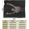 thumbnail image 4 of John Boxer Cena Blanket Throw Air Conditioning Blankets Soft Throws for Couch Bed All Seasons Use 40"x30", 4 of 8