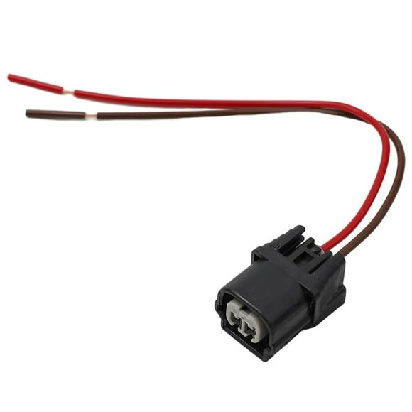 Queue de Cochon en Fil Automobile pour Capteur de Température Ambiante Extérieure / Compatible avec Honda Civic, Accord, Acura, Odyssey, CRV / Corrige les Lectures de Température Erronées / Fiche de Connecteur 1 Pce