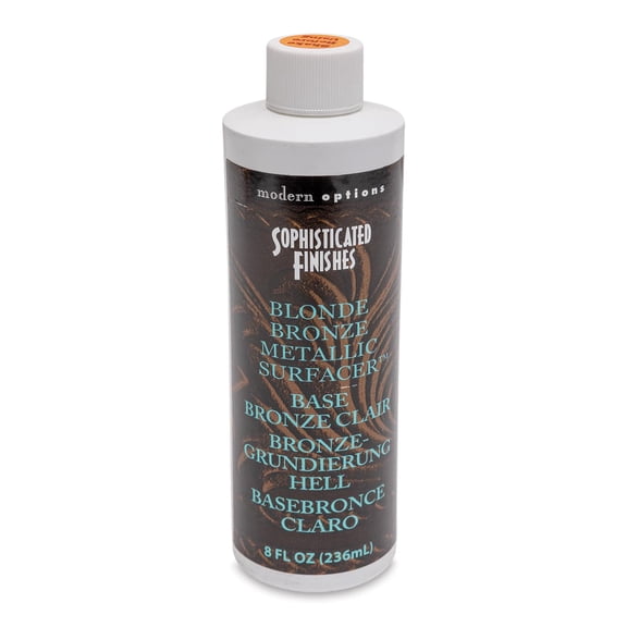 Metallic Surfacer Solution - 8 oz, Blonde Bronze