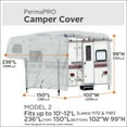 Classic Accessories OverDrive PermaPRO Deluxe Camper Cover, Fits 10