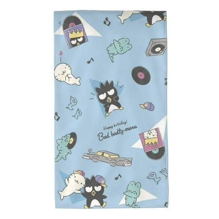 

Sanrio Badbadtz-Maru Kitchen Dishcloths Does Not Shed Fluff Reusable Dish Towels Dish cloths Super Absorbent Superfine Fiber Cleaning Cloths Nonstick Oil Washable Fast Drying 27.5 x 15.7 Inch