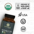 thumbnail image 5 of Sunwarrior Organic Nootropic Mushroom Brain Support Supplement, 60 Capsules, 5 of 7