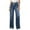 Navy, variant on YDFCWXW Women's Wide Leg Jeans Trendy High Waisted Stretchy Straight Leg Baggy Jeans Drawstring Denim Pants with Pockets Sky Blue, L