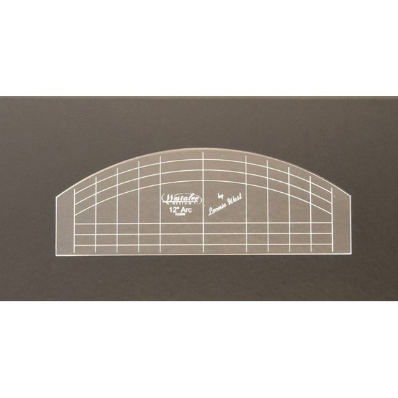Juego de reglas de 12 arcos Template Sew Steady High Shank para principiantes