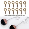 thumbnail image 3 of 200 Pcs Épingles à Il en Alliage, Design à Vis, Adapté pour la Fabrication de Bijoux en Résine et Bois, 3 of 7