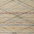 thumbnail image 1 of Ahgly Company Machine Washable Indoor Square Abstract Dark Almond Brown Area Rugs, 5' Square, 1 of 7