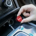 thumbnail image 4 of 1Pcs Car Cigarette Lighter Cover Cap,Car Interior Accessories, Eject Button FIRE Missile Button,(Red/Eject), 4 of 5