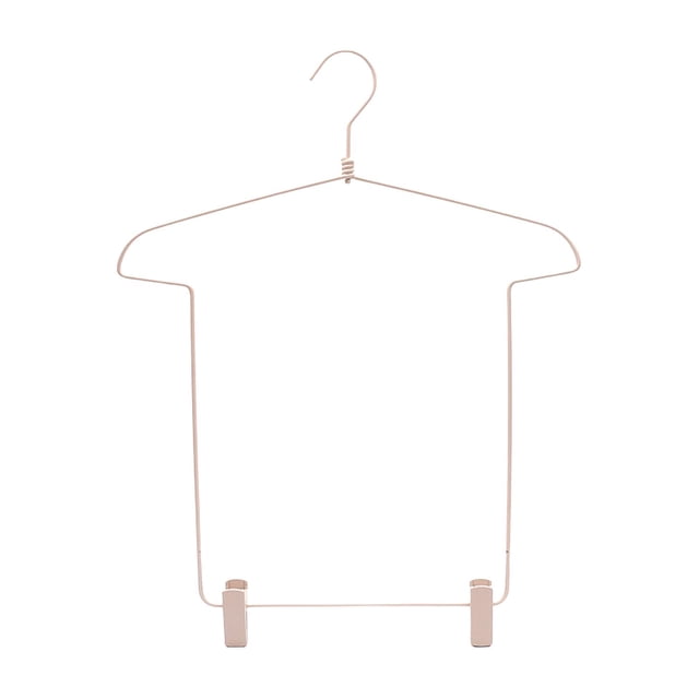 veasfak Body Shape Coat Rack Garments Holder Shirts Clothes Display Hanger for Cloakroom apricot