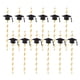 thumbnail image 1 of 24pcs graduación Papel Papel Papel Papel de graduación Paja Beber Paja Suministros de fiesta, 1 of 7