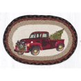 thumbnail image 1 of 10 x 15 in. MSP-530 Christmas Truck Printed Oval Swatch, 1 of 1