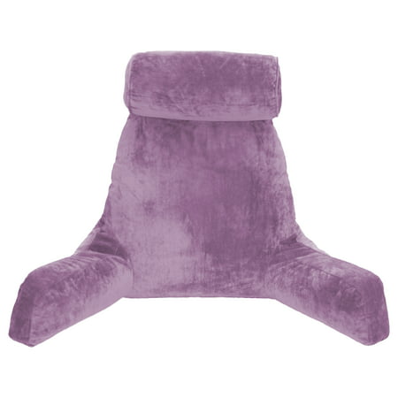 Husband Pillow Light Purple Big Reading Bed Rest Pillow With