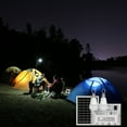 thumbnail image 7 of Portable Solar Lighting System Waterproof 5.5W Solar Panel 1W & 2W LED Bulbs 5000mAh Controller with Phone Charging Port Compatible with Android/ iOS/ Type-C Outdoor Bulb Lamps for Shed Pati, 7 of 7