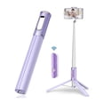 thumbnail image 1 of Cell Phone Selfie Stick Portable Aluminum Selfie Stick Extendable Tripod with Bluetooth Remote for 4-7 Inch Smartphone,A, 1 of 5