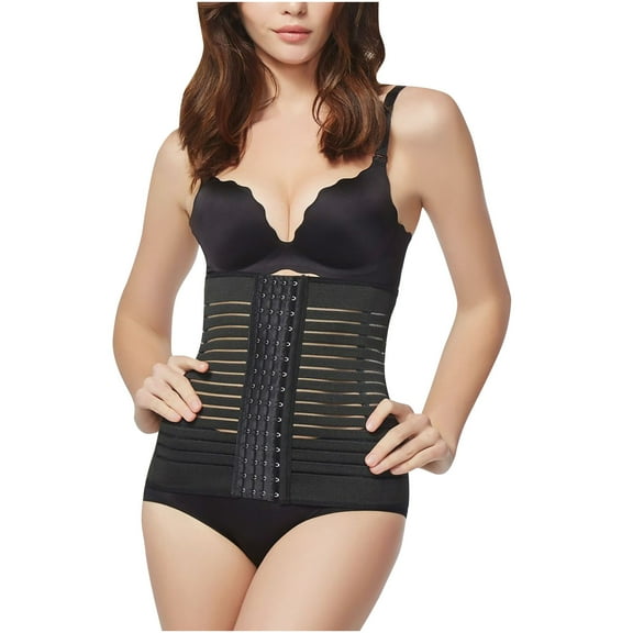 AOOCHASLIY Shapewear for Women Clothes Women's Hollow And Breathable Non Crimping Steel Belly Belt Body Belt