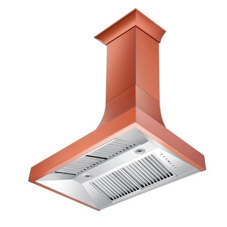 ZLINE - Designer 36" Externally Vented Range Hood - Copper