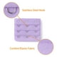 thumbnail image 4 of Señora 5Pcs 3 Gancho De 3 Filas Longitud Ajustable Correa Del Sujetador Extensor Ganchos De Hebilla Beige-Azul Marino-Rosa-Morado Claro-Blanco Una Talla, 4 of 5