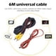 thumbnail image 3 of Ehuebsd Cable Video RCA 6 M para Cámara Vista Trasera Automóvil Cámara Respaldo Reversa Estacionamiento, 3 of 6