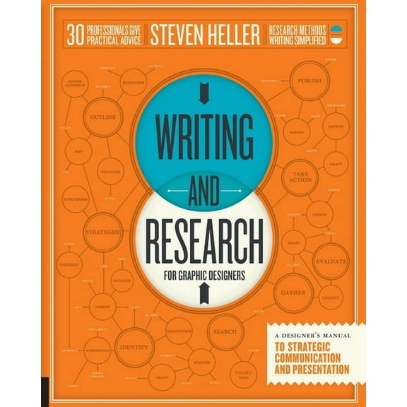 Writing and Research for Graphic Designers: A Designer's Manual to Strategic Communication and Presentation, (Paperback)