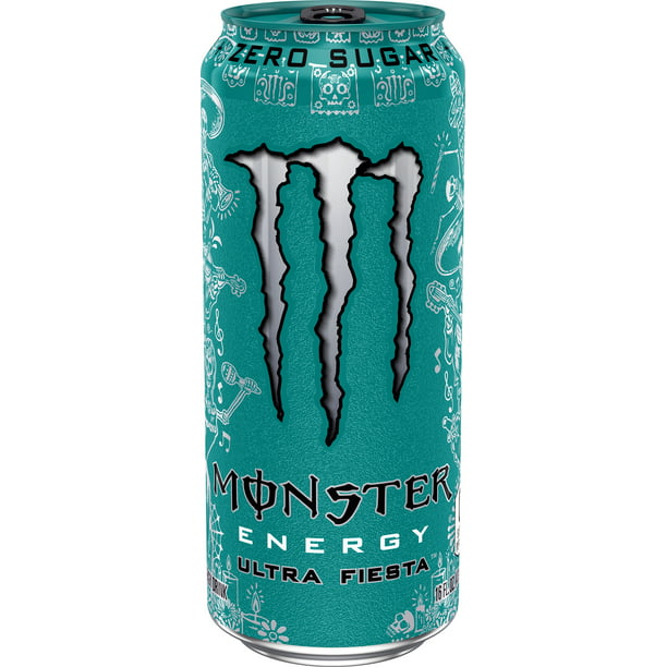 24 Cans) Monster Ultra Mango, Sugar Free Energy Drink, 16 Fl Oz - Walmart.com