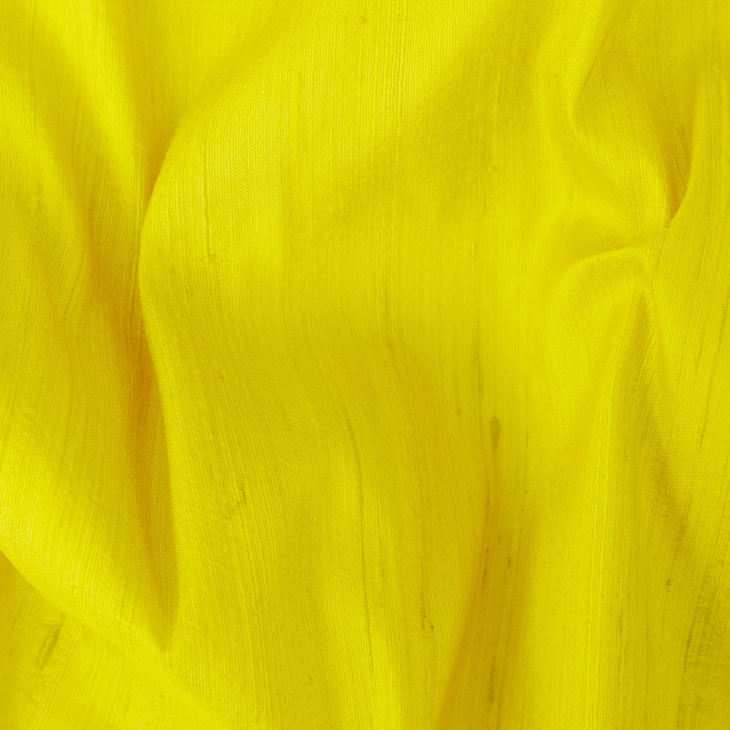Fabric Mart Direct Silk Fabric, Bright Yellow Silk Dupioni Fabric, Yellow Silk Fabric Silk Fabric, 17 Continuous Yards Dupioni Silk Fabric, 41 inches width Silk Dupioni Fabric by Yard Upholstery