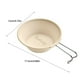thumbnail image 5 of Soidarity Taza de Sake para acampada de alta estética, PP de calidad alimentaria, cuenco Sherpa para acampar al aire libre, no tóxico, de alta Escalada Verde claro 300ml, 5 of 6