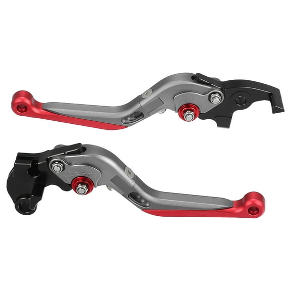 Unique Bargains Pair Motorcycle Brake Clutch Levers Adjustable Folding for Suzuki Gixxer Sf250 2020-2021