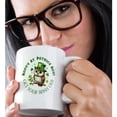 thumbnail image 2 of 3drose, Get Your Irish on and a Funny Owl. Happy St. Patricks Day Gift, 11oz Mug, 2 of 6