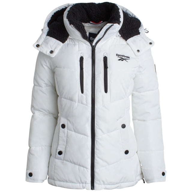 Chaqueta acolchada Reebok Heavyweight Winter White para mujer