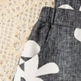 thumbnail image 6 of Otqutp Kids Breathable Trousers Girls Overall Shorts Flower Print Rolled Hem Summer Jumpsuit with Pockets for Casual Daily 2-7 Years, 6 of 9
