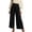 Black, variant on jiaxiM Dress Pants Women High Elastic Waisted Palazzo Pants for Women Petite Drawstring Cotton Trousers Pants for Women Women Lounge Pants Vacation