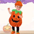 thumbnail image 4 of Disfraces de Halloween para niños, disfraces de modelado para bebés, ropa bonita de calabaza para bebés (adecuada para una altura de 95-100cm), 4 of 5