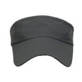 thumbnail image 4 of Bibifish Unisex Men Women Black Perforated Baseball Cap Long Brim Design Lightweight Cap Breathable Casual Outdoor Sports Activities Sun Protection Visor, 4 of 5
