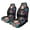 style-3, variant on Halloween Colored Skull Car Seat Covers,Universal Auto Front Seats Protector Fits for Car,SUV Sedan,Truck