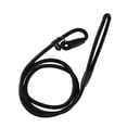 thumbnail image 1 of Correa de nailon para perros, ideal para paseos y adiestramiento, con hebilla ajustable, correa para mascotas, collar de cuerda y cinturón antideslizante (Negro, L), 1 of 5