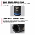 thumbnail image 4 of Hyper Tough 1/2-Inch Drive Impact Deep Socket Set, Metric, 12 Pieces, 4 of 21